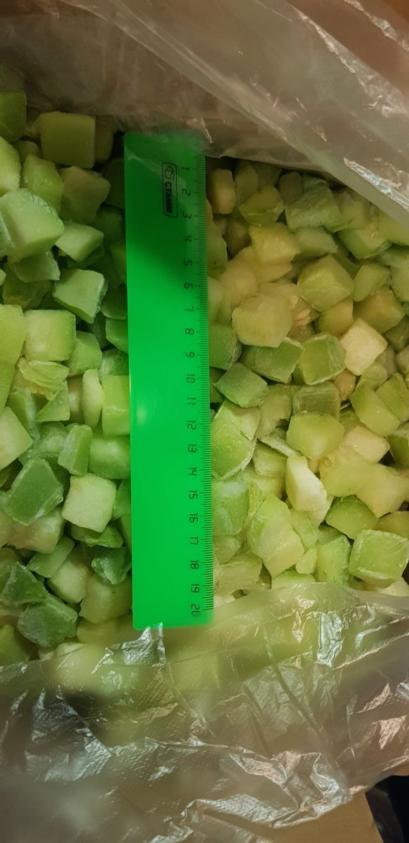 Кабачок кубик крупный