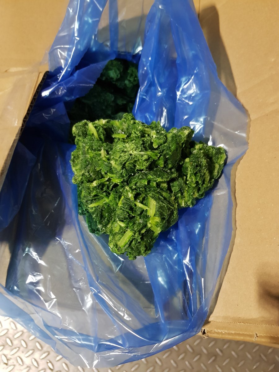 Шпинат листовой кусковой