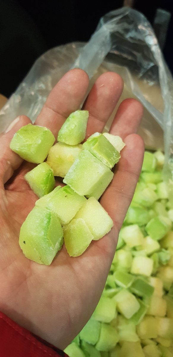 Кабачок кубик крупный