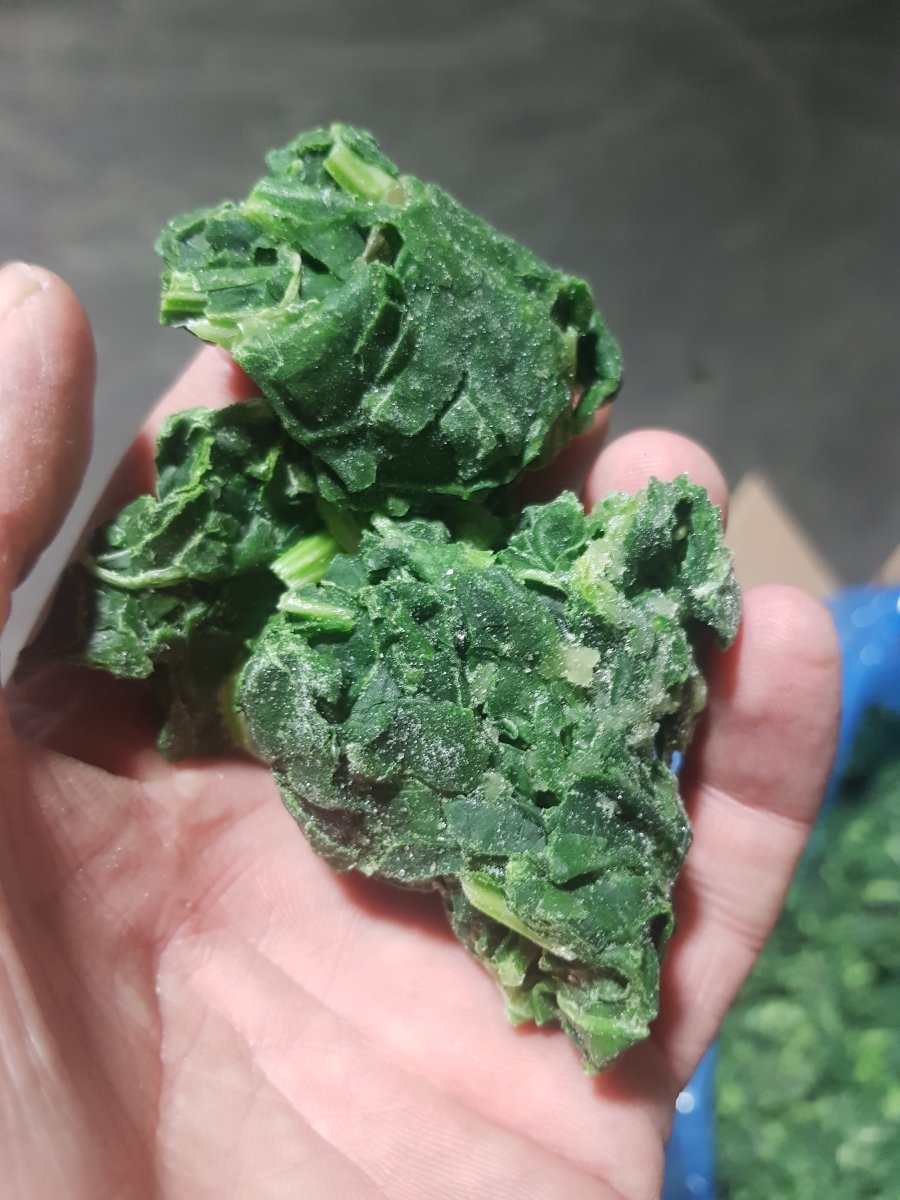 Шпинат листовой кусковой