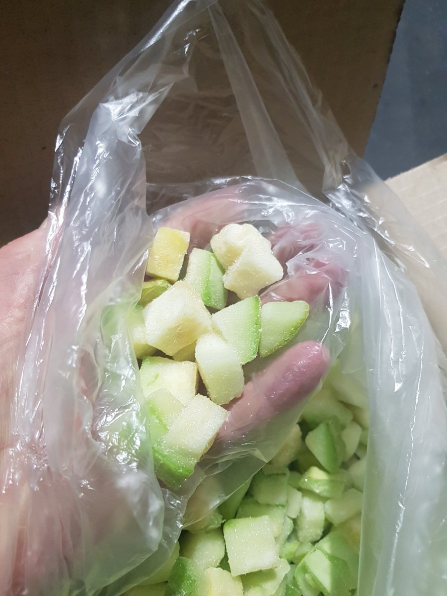 Кабачок кубик крупный