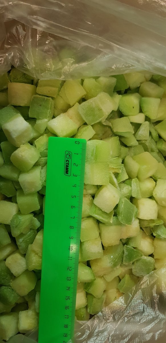 Кабачок кубик крупный