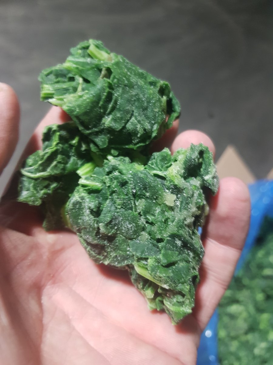 Шпинат листовой кусковой